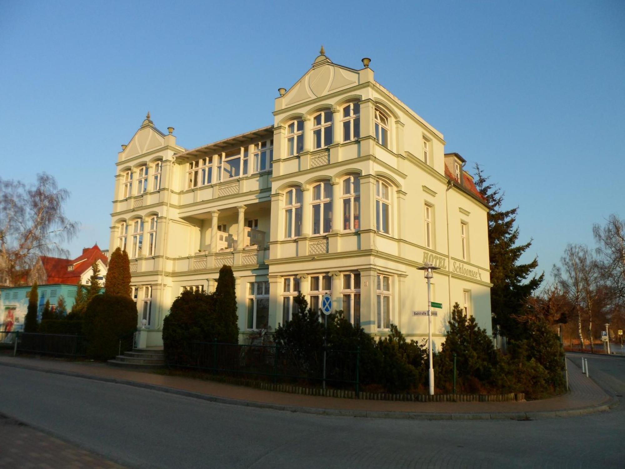 Hotel Schloonsee Garni Seebad Bansin Buitenkant foto